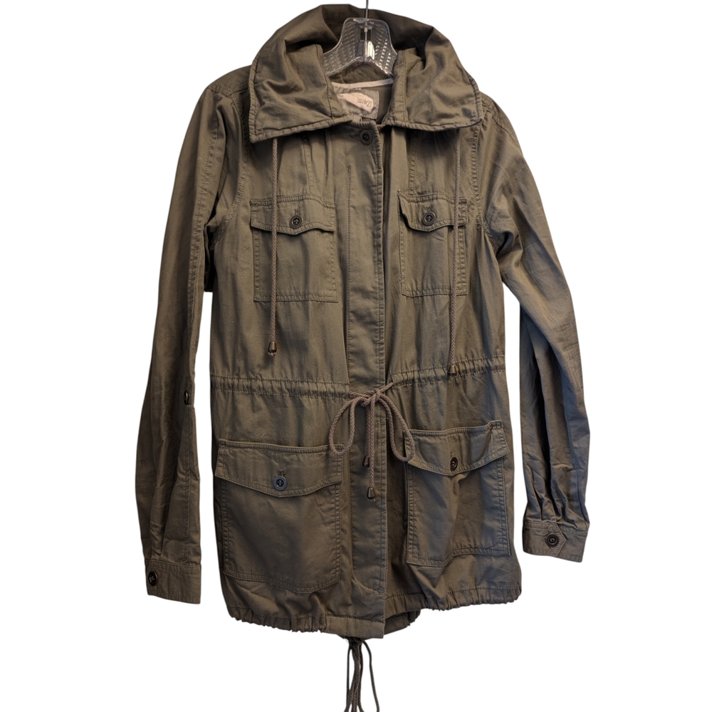 Forever 21 Khaki Utility Jacket - M